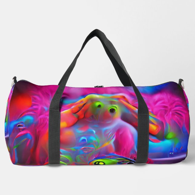 Ablutophobia  duffle bag (Front)