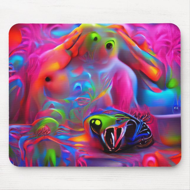 Ablutophobia  mouse pad (Front)