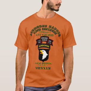 Abn Rgr 2 17 Cav 101Abn Div Vietnam T-Shirt
