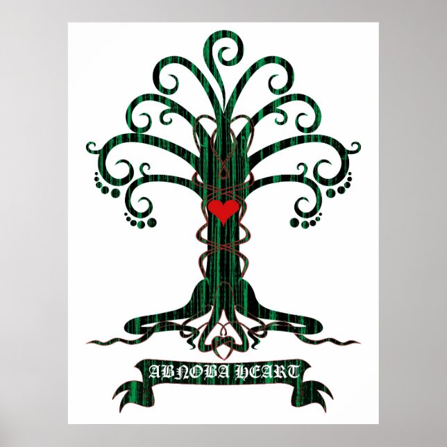 ABNOBA HEART POSTER (Front)