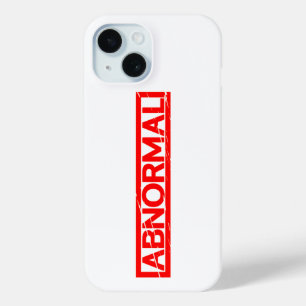 Abnormal Stamp iPhone 15 Case