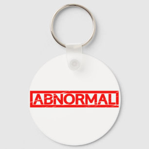 Abnormal Stamp Key Ring