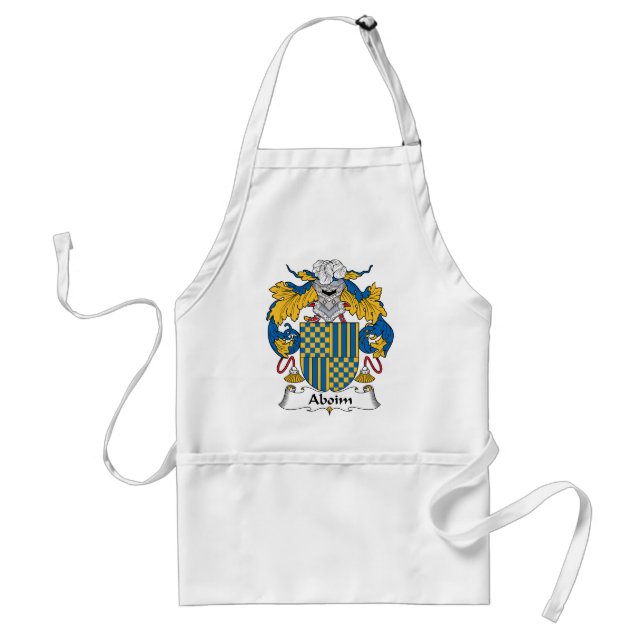 Aboim Family Crest Standard Apron (Front)