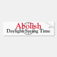 Abolish Daylight Saving Time