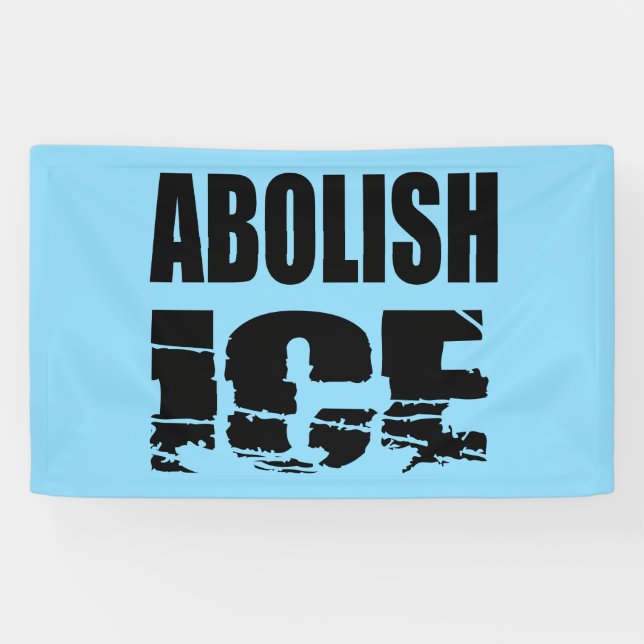 Abolish ICE Banner (Horizontal)