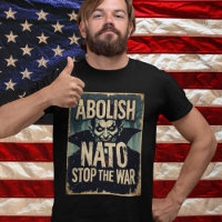 Abolish NATO Halloween Vampire Anti War Peace