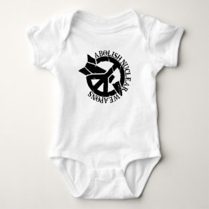 Abolish Nuclear Weapons  Baby Bodysuit