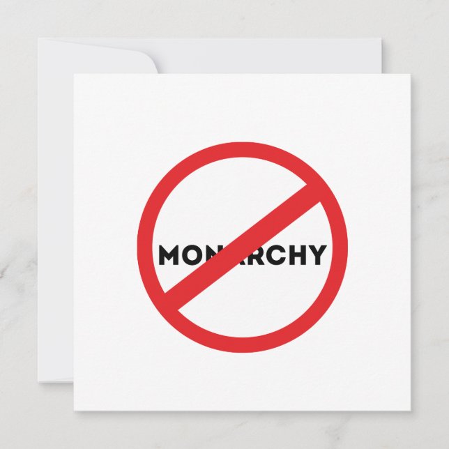 Abolish the Monarchy (Front)