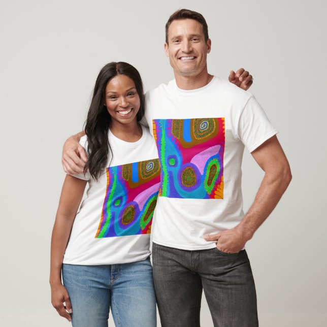 Aboriginal Abstract Art Vol 05 T-Shirt (Unisex)