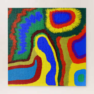 Aboriginal Abstract Art Vol 08 Jigsaw Puzzle