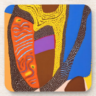 Aboriginal Abstract Art Vol 09 Coaster