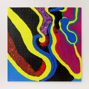 Aboriginal Abstract Art Vol 11 Jigsaw Puzzle