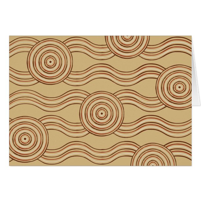 Aboriginal art earth (Front Horizontal)