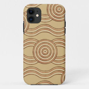 Aboriginal art earth Case-Mate iPhone case