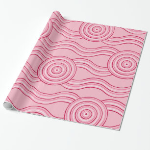 Aboriginal Art Gumnut Wrapping Paper