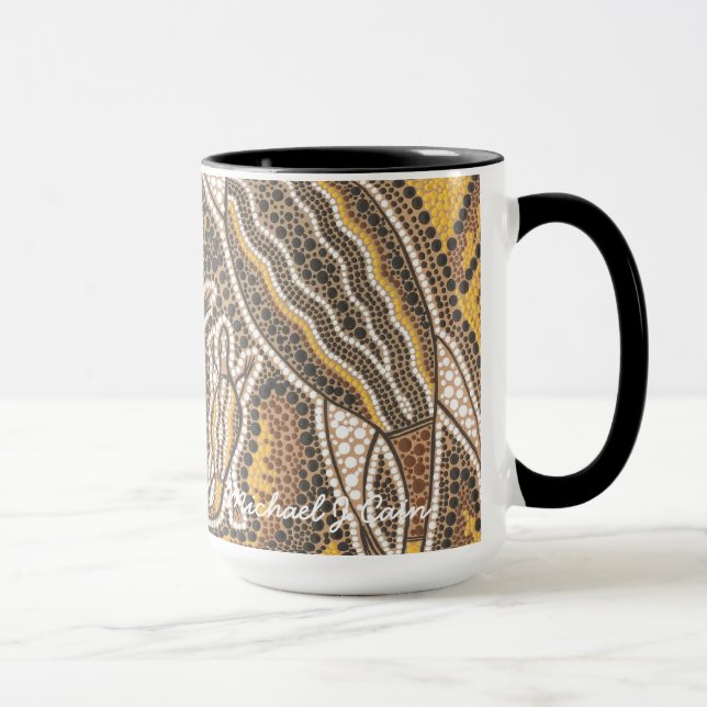Aboriginal Art Mug (Right)