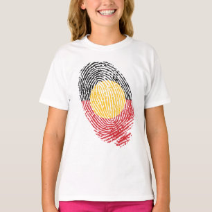 Aboriginal Australia fingerprints  T-Shirt