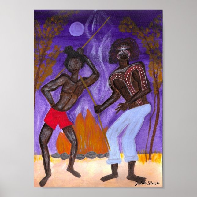 Aboriginal Dance Poster (Front)