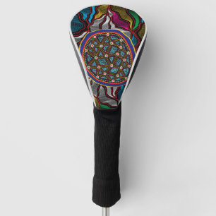 Aboriginal Design-15 Golf Head Cover