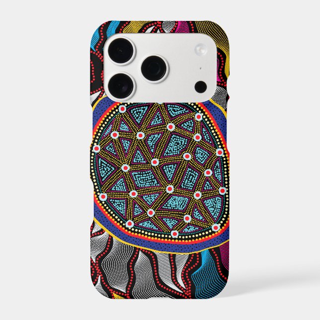 Aboriginal Design-15 iPhone / iPad case (Back)