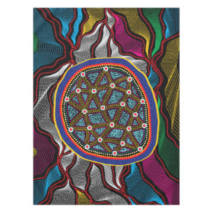 Aboriginal Design-15 Tablecloth
