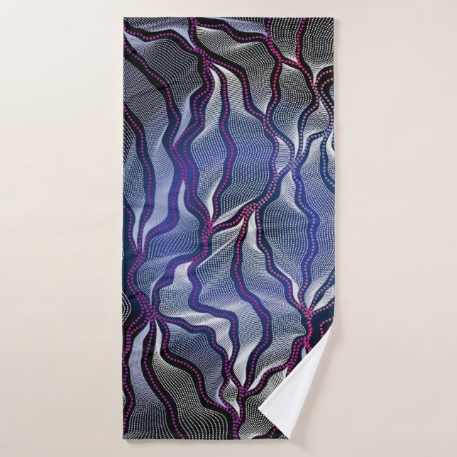 Aboriginal Design-16 Towel (Bath Towel)