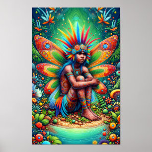 Aboriginal Fairy Poster