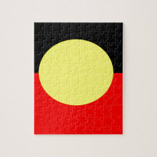 aboriginal-Flag Jigsaw Puzzle