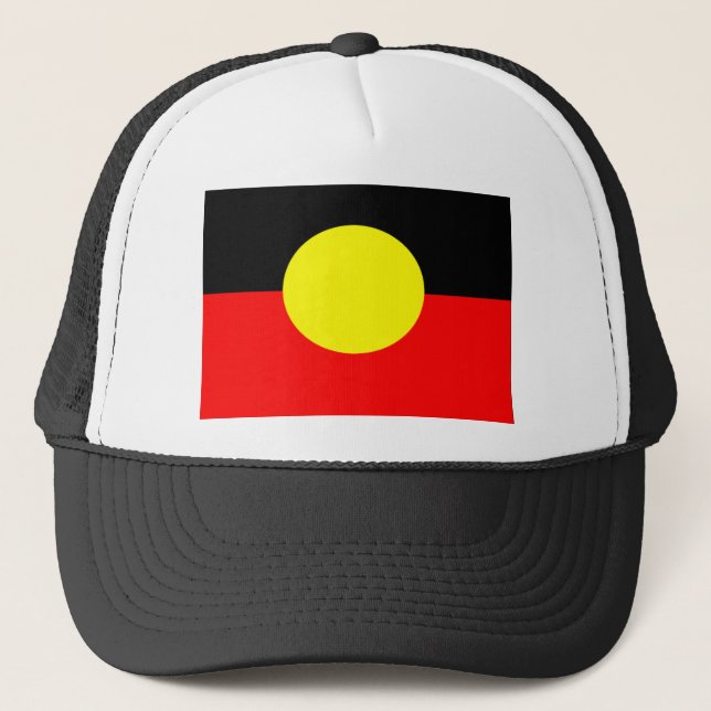 aboriginal-Flag Trucker Hat (Front)