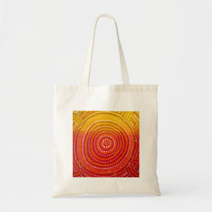 Aboriginal inspired tote bag