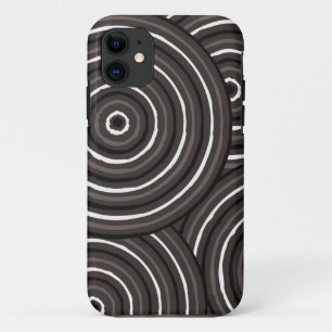 Aboriginal line painting Case-Mate iPhone case