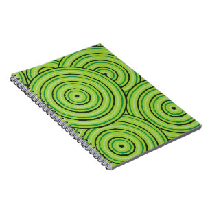 Aboriginal line painting notebook