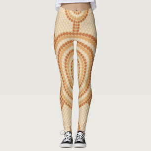 Aboriginal Meetingplace Sandstone Leggings
