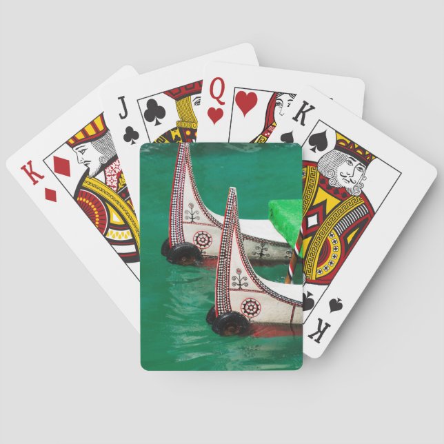 Aboriginal People's Canoe Playing Cards (Back)