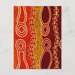 Aboriginal Serpents . Postcard
