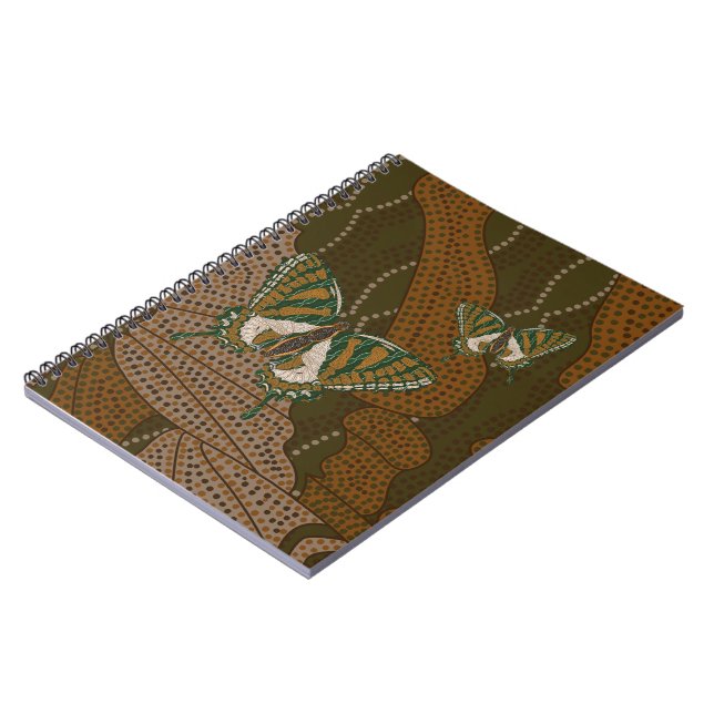 Aboriginal Swallowtail Notebook (Left Side)