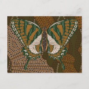 Aboriginal Swallowtail Postcard
