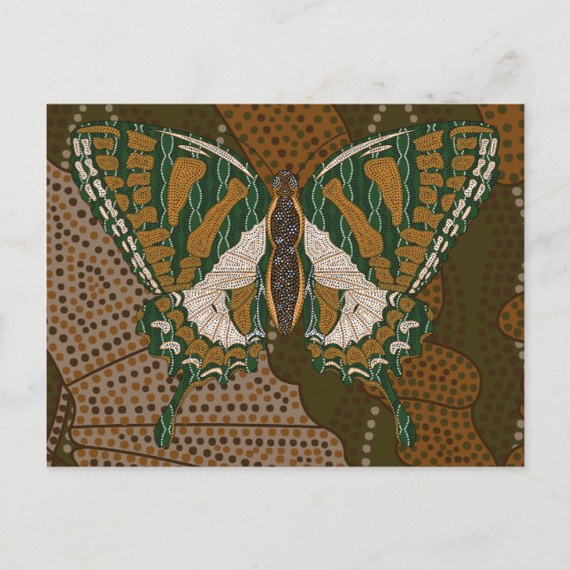Aboriginal Swallowtail Postcard (Front)