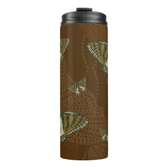 Aboriginal Swallowtail Thermal Tumbler (Front)