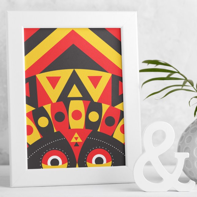 Aboriginal Tribal Photo Print (Creator Uploaded)