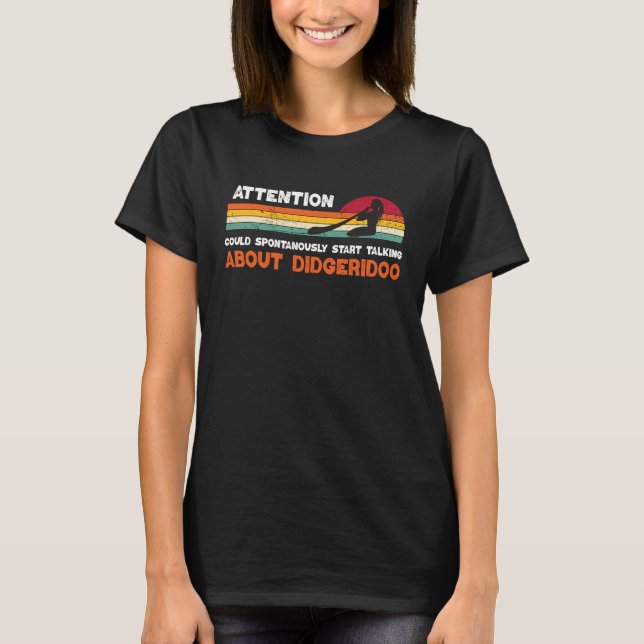 Aborigines Aboriginal Didjeridu Didgeridoo T-Shirt (Front)