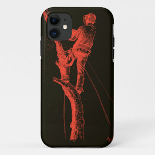 Aborist Tree surgeon christmas present gift Case-Mate iPhone Case
