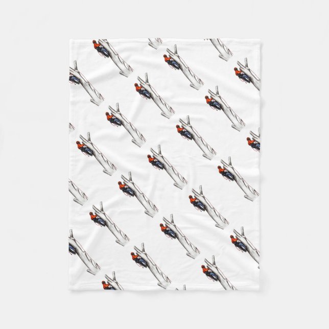Aborist Tree surgeon christmas present gift Fleece Blanket (Front)
