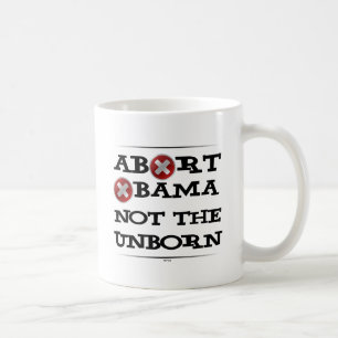Abort Obama Coffee Mug