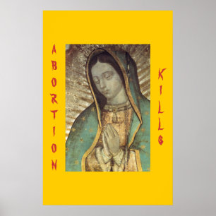 ABORTION KILLS POSTER