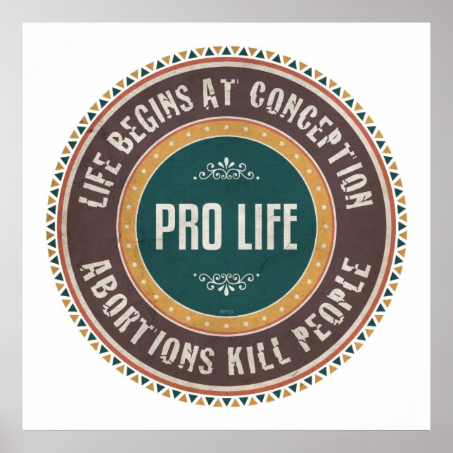 Abortions Kill People Poster (Front)