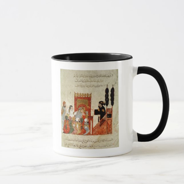 Abou Zayd preaching in the Mosque Mug (Right)