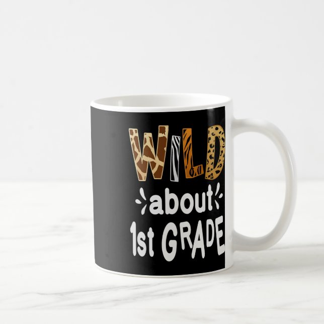 About 1st Grade Welcome Back To School First Day O Coffee Mug (Right)
