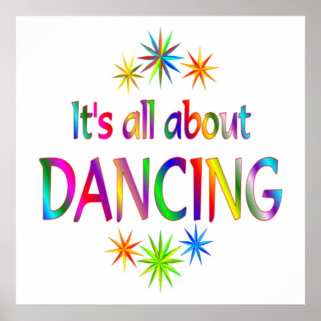 About Dancing Poster (Front)