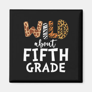 About Fifth Grade Teacher Students Back To School Magnet